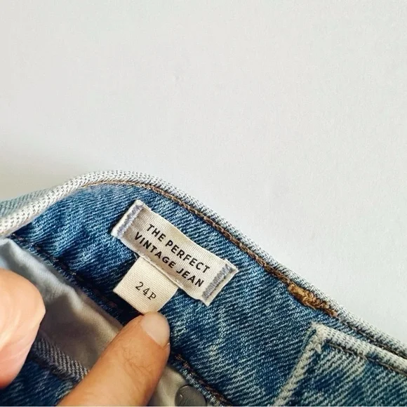Madewell The Perfect Vintage Distressed Jeans Size 24 - Picture 5 of 5